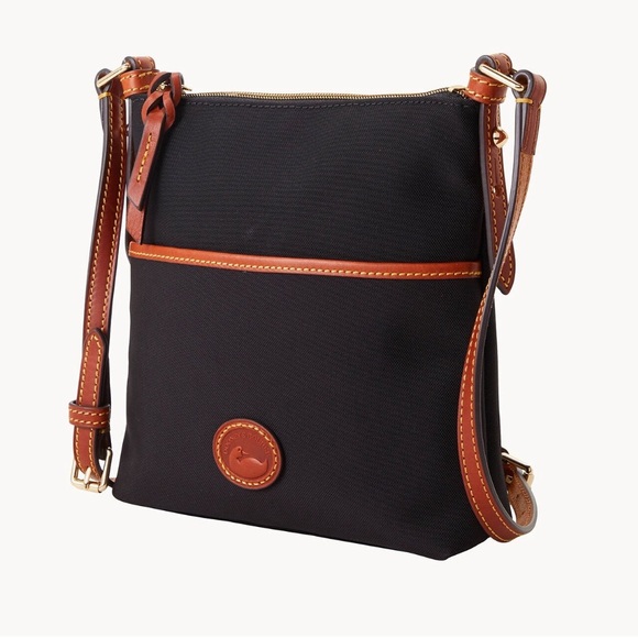 Dooney and Bourke Nylon Letter Carrier Purse - Picture 1 of 3